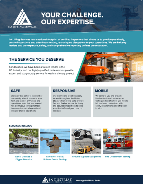 Lifting Services