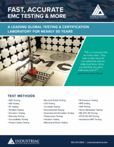 Electromagnetic Compatibility Testing