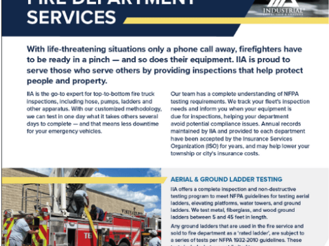 Fire Department Services