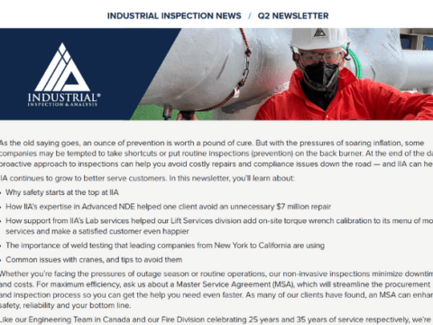 Industrial Inspection News