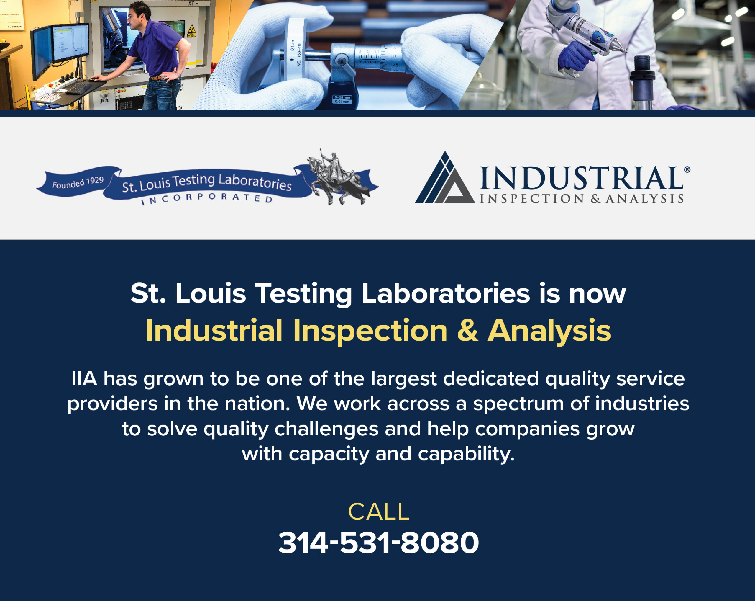 IIA Laboratory Services – STLTestLab