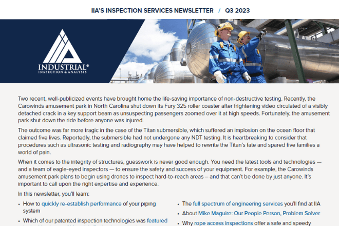 Industrial Inspection News