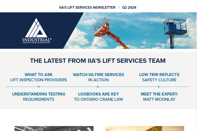 industry news from our lifting experts
